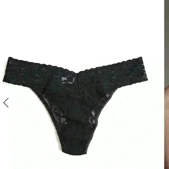 Hanky Panky - Signature Lace Original Rise Thong  Black  (NWT) - Picture 5 of 6
